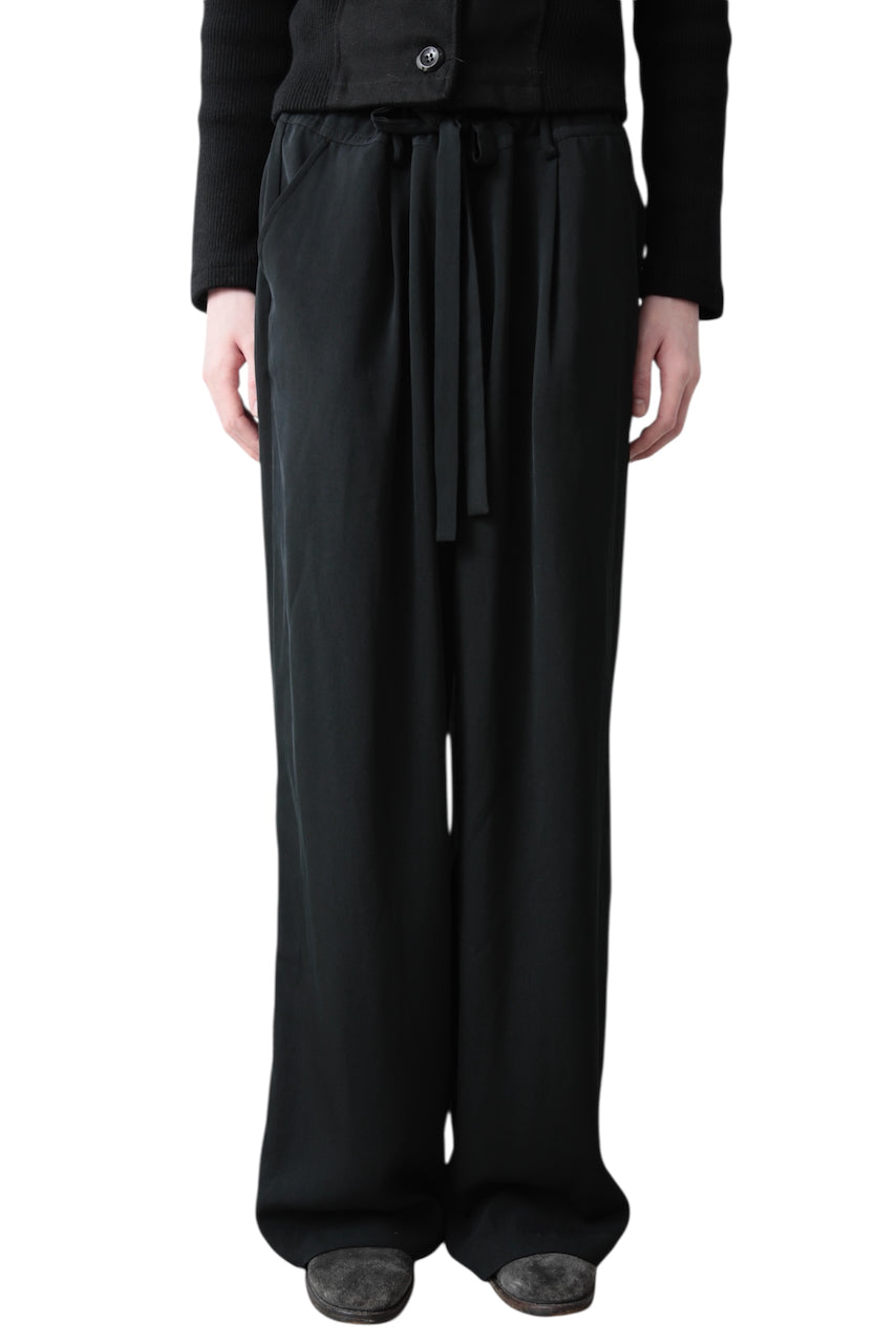 BELTED EASY WIDE SLACKS