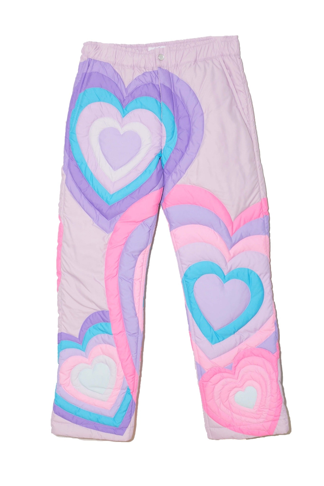 ERL HEARTS PUFFER PANTS