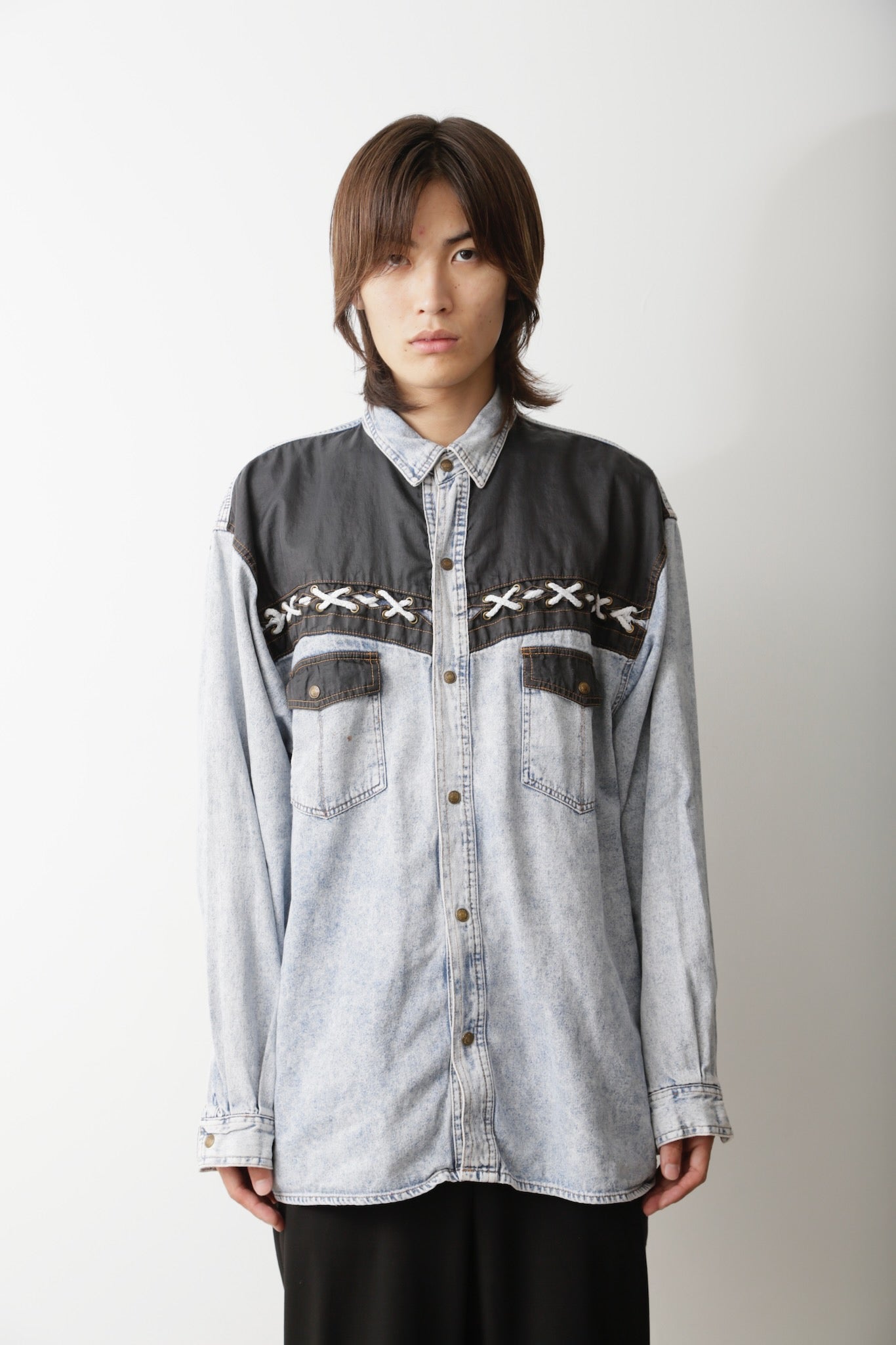 OVER SIZE WESTERN SHIRT