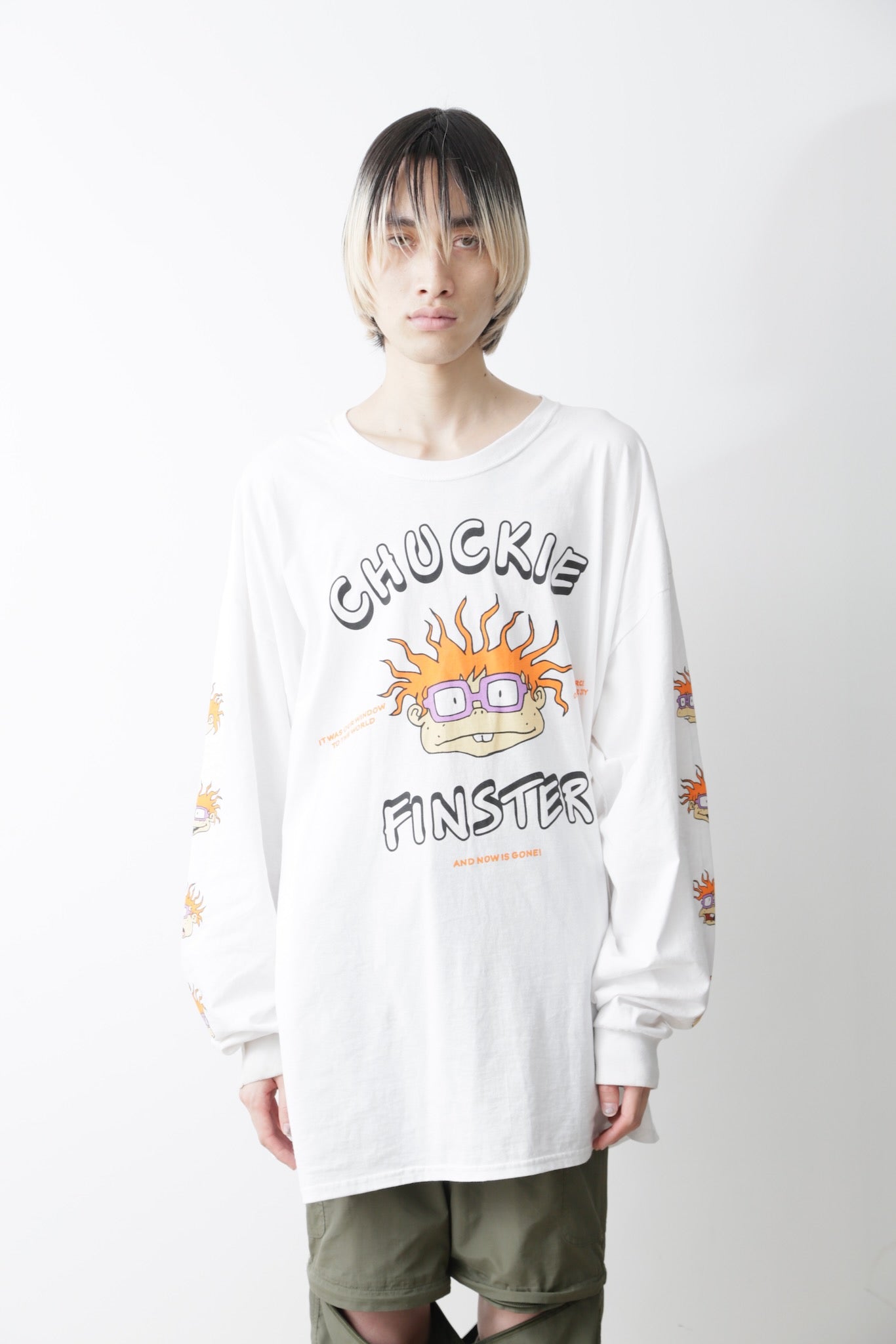 CHUCKIE FINSTER OVER SIZE LONG SLEEVE T-SHIRT